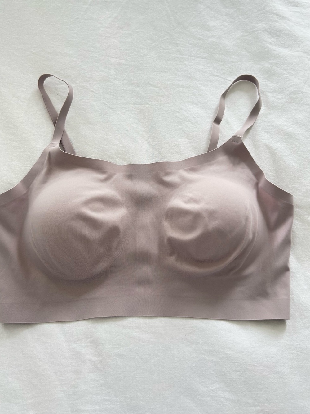 George Wireless Seamless Bralette - Mauve Taupe